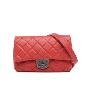 Auth Chanel Small Quilted Goatskin #229821C16B